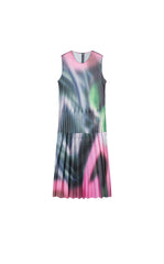Dress / JNBY Floral Pleated Sleeveless Dress