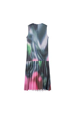 Dress / JNBY Floral Pleated Sleeveless Dress