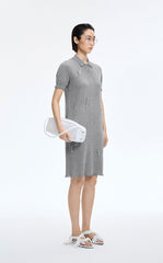 Dress / JNBY H-Line Cotton 3D Floral Tassels Dress