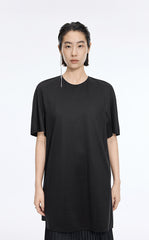 Dress / JNBY Lyocell Blend A-Line Short Sleeve Dress