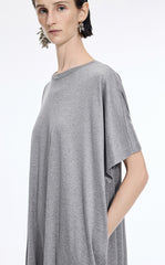 Dress / JNBY Mercerized Cotton Short Sleeve Maxi Dress