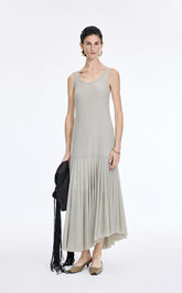 Dress / JNBY Mesh Stretch Slip Maxi Dress