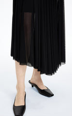 Dress / JNBY Mesh Stretch Slip Maxi Dress