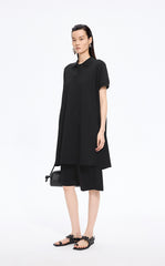 Dress / JNBY Relaxed Polo-Collar A-Line Dress
