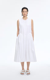 Dress / JNBY Relaxed Twisted-Waist Sleeveless Dress