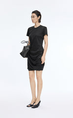 Dress / JNBY Ruched Waist Cotton-Blend Dress