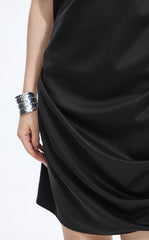 Dress / JNBY Ruched Waist Cotton-Blend Dress