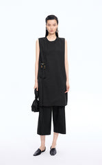 Dress / JNBY Silk-Cotton Sleeveless A-Line Dress