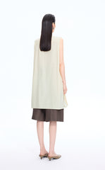 Dress / JNBY Silk-Cotton Sleeveless A-Line Dress
