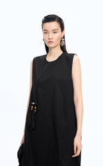 Dress / JNBY Silk-Cotton Sleeveless A-Line Dress