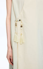 Dress / JNBY Silk-Cotton Sleeveless A-Line Dress