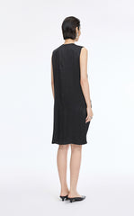 Dress / JNBY Silk Satin Sleeveless Dress
