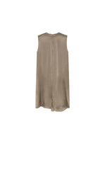Dress / JNBY Silk Satin Sleeveless Dress
