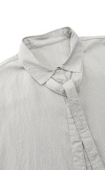 Dress / JNBY Textured Stripe Drawstring Shirt Dress