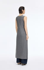 Dress / JNBY Twisted Waist Cotton Maxi Dress