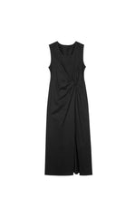 Dress / JNBY Twisted Waist Cotton Maxi Dress