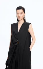 Dress / JNBY Voluminous Poplin Sleeveless Dress