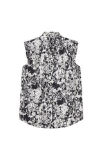 Dress / JNBY Watercolor Floral Sleeveless Shirt Dress