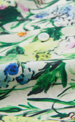 Dress / JNBY Watercolor Floral Sleeveless Shirt Dress
