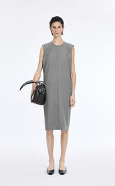 Dress / JNBY Round-Veck Sleeveless Shift Dress
