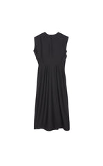 Dress / JNBY Wool X-Line Sleeveless Maxi Dress