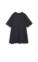 Dress / JNBY Cotton A-Line Short Sleeve Dress