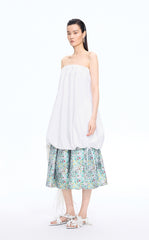 Dress / JNBY Cotton Poplin Strapless Dress