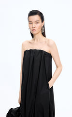 Dress / JNBY Cotton Poplin Strapless Dress