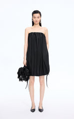 Dress / JNBY Cotton Poplin Strapless Dress