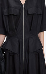 Dress / JNBY Cotton Poplin X-Silhouette Dress