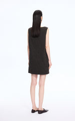 Dress / JNBY Hidden Floral Embroidered Cotton Sleeveless Dress