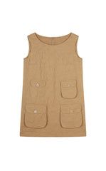 Dress / JNBY Hidden Floral Embroidered Cotton Sleeveless Dress