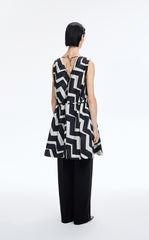Dress / JNBY Pop Stripe Sleeveless Dress