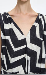 Dress / JNBY Pop Stripe Sleeveless Dress