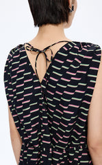 Dress / JNBY Pop Stripe Sleeveless Dress
