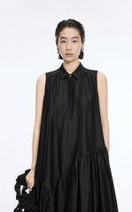 Dress / JNBY Silk-Blend Fishtail Shirt Dress