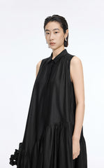 Dress / JNBY Silk-Blend Fishtail Shirt Dress
