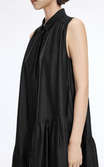 Dress / JNBY Silk-Blend Fishtail Shirt Dress