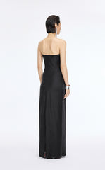 Dress / JNBY Silk Strapless Maxi Dress