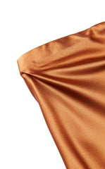 Dress / JNBY Silk Strapless Maxi Dress