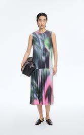 Dress / JNBY Floral Pleated Sleeveless Dress