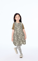 Dress / jnby by JNBY Floral Print A-Line Sleeveless Dress