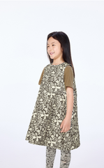 Dress / jnby by JNBY Floral Print A-Line Sleeveless Dress