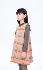 Dress / jnby by JNBY Plaid A-Line Knit Dress