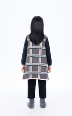 Dress / jnby by JNBY Plaid A-Line Knit Dress