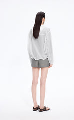 Jacket / JNBY Oversize Lightweight Textured Jacquard Jacket