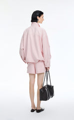 Jacket / JNBY Oversized Cotton-Linen Denim Jacket