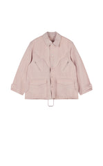 Jacket / JNBY Oversized Cotton Drawstring Jacket