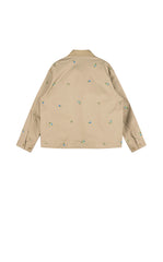 Jacket / JNBY Oversized Embroidered Drawstring Jacket