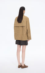 Jacket / JNBY Oversized Floral Jacquard utility Jacket